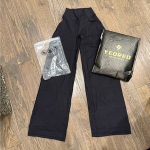 Yeoreo viral wide leg pants new!